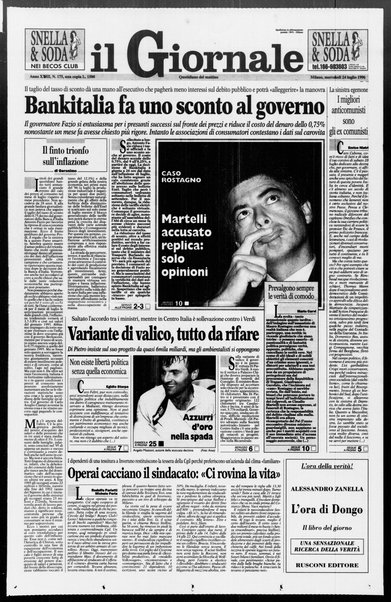 Il giornale : quotidiano del mattino